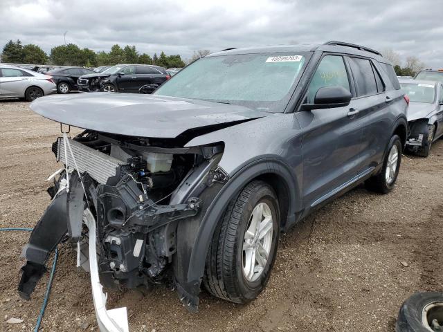FORD EXPLORER X 2021 with VIN 1FMSK8DH1MGB29732 - Photo from auction