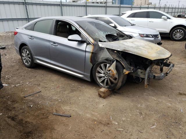 Photo 4 from auction – 2017 HYUNDAI SONATA SPO with VIN 5NPE34AF3HH505875