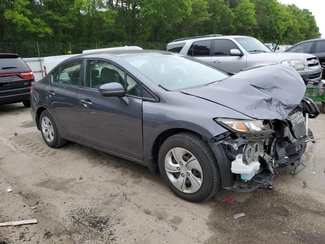 Photo 4 from auction – 2015 HONDA CIVIC LX with VIN 19XFB2F54FE051505