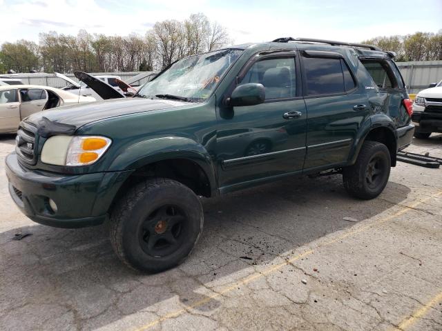 TOYOTA SEQUOIA LI 2002 with VIN 5TDBT48A52S114709 - Photo from auction