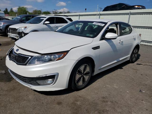KIA OPTIMA HYB 2011 with VIN KNAGM4AD7B5003671 - Photo from auction