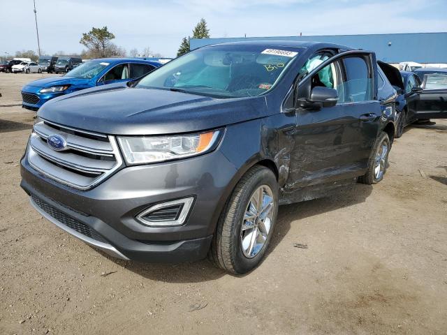 FORD EDGE SEL 2017 with VIN 2FMPK4J87HBB46048 - Photo from auction