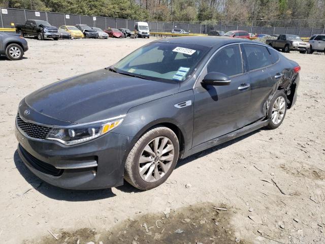 KIA OPTIMA EX 2016 with VIN 5XXGU4L31GG095984 - Photo from auction