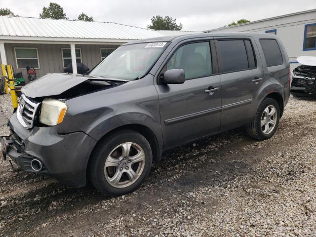HONDA PILOT EXL 2013 with VIN 5FNYF4H6XDB009524 - Photo from auction