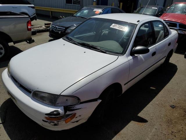 GEO PRIZM BASE 1997 with VIN 1Y1SK5268VZ437065 - Photo from auction