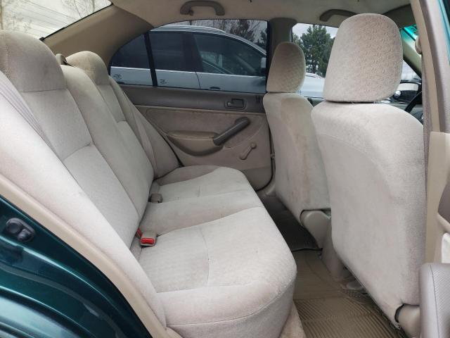 Photo 10 from auction – 2001 HONDA CIVIC DX with VIN 2HGES16391H934292