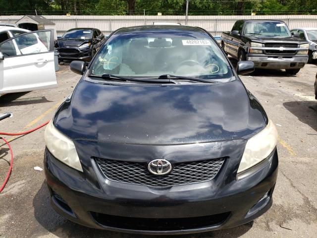 Photo 5 from auction – 2009 TOYOTA COROLLA BA with VIN JTDBL40E699075622