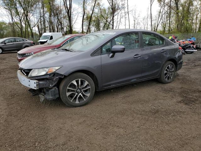 HONDA CIVIC EX 2014 with VIN 2HGFB2F85EH551848 - Photo from auction