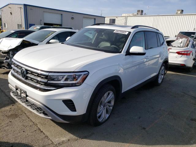 Photo 1 from auction – 2021 VOLKSWAGEN ATLAS SE with VIN 1V2KR2CA2MC566209