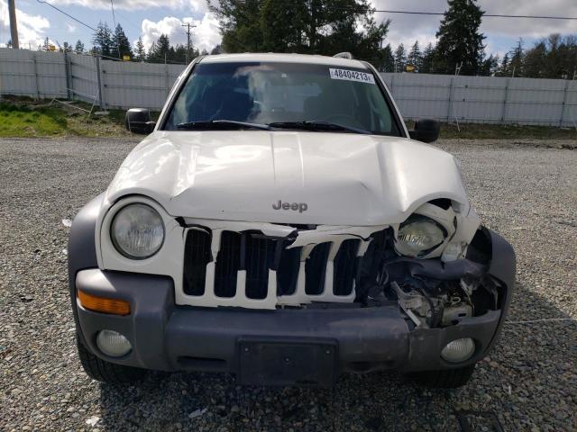 Photo 5 from auction – 2003 JEEP LIBERTY SP with VIN 1J4GL48K63W600584