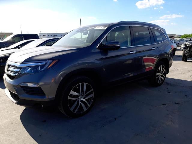 HONDA PILOT ELIT 2018 with VIN 5FNYF6H08JB020265 - Photo from auction