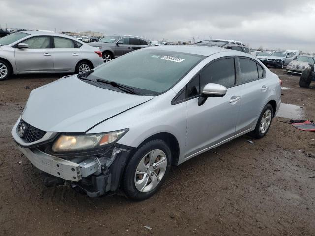 HONDA CIVIC LX 2015 with VIN 2HGFB2F52FH529555 - Photo from auction