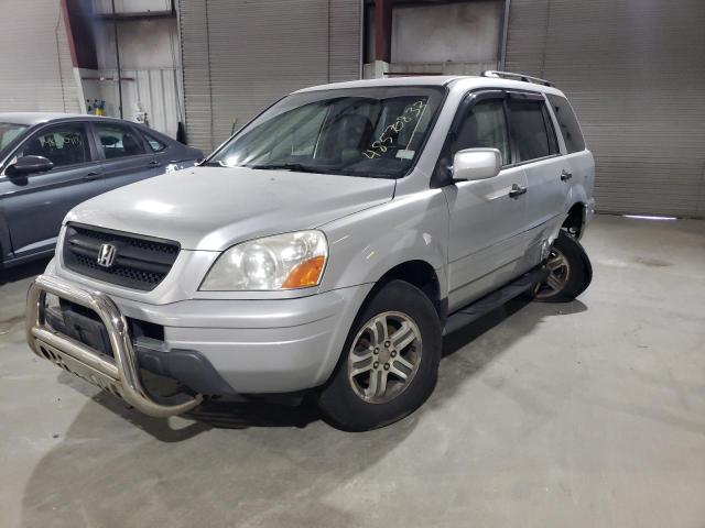 HONDA PILOT EXL 2004 with VIN 2HKYF18524H585132 - Photo from auction