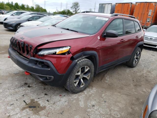 JEEP CHEROKEE T 2014 with VIN 1C4PJMBSXEW188113 - Photo from auction