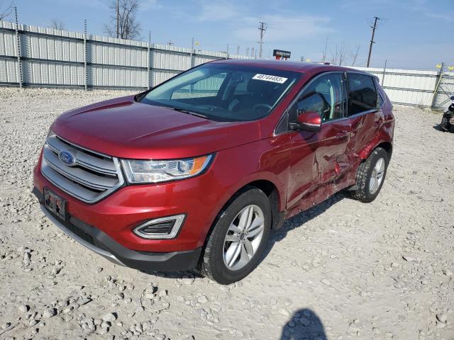 FORD EDGE SEL 2018 with VIN 2FMPK4J83JBC43110 - Photo from auction
