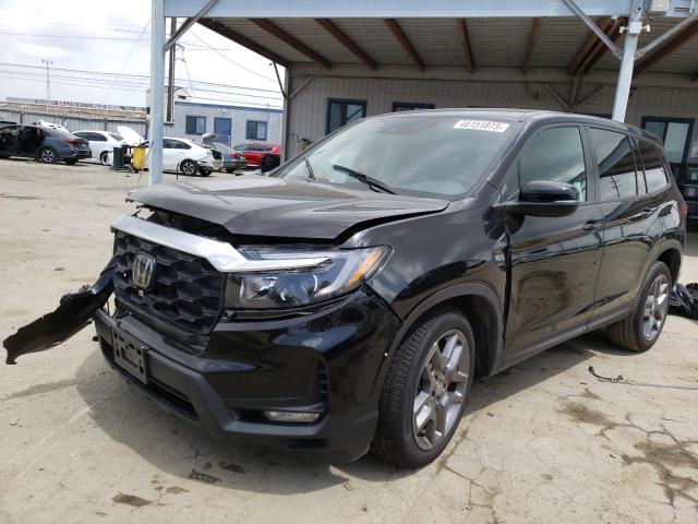 HONDA PASSPORT E 2022 with VIN 5FNYF7H50NB003399 - Photo from auction