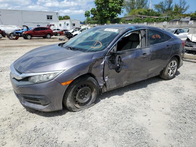 Photo 1 from auction – 2016 HONDA CIVIC LX with VIN 19XFC2F53GE072411