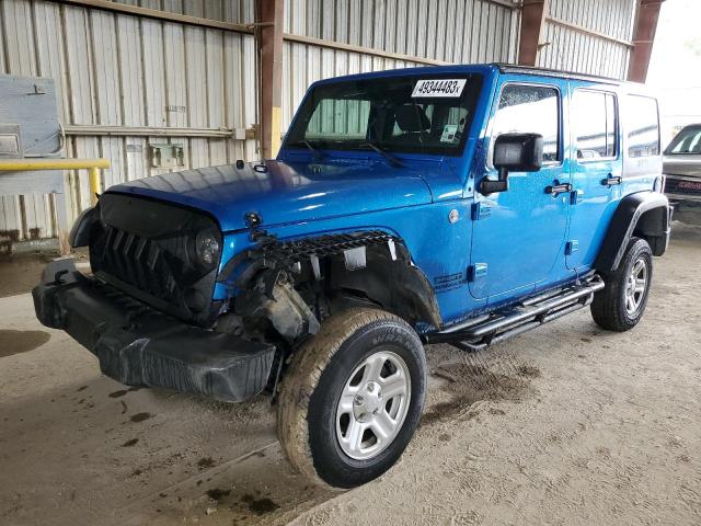 JEEP WRANGLER U 2015 with VIN 1C4BJWDG7FL503466 - Photo from auction