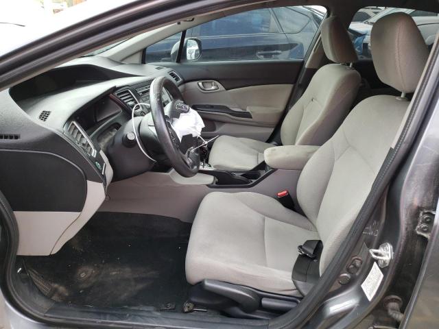 Photo 7 from auction – 2013 HONDA CIVIC LX with VIN 19XFB2F56DE259575