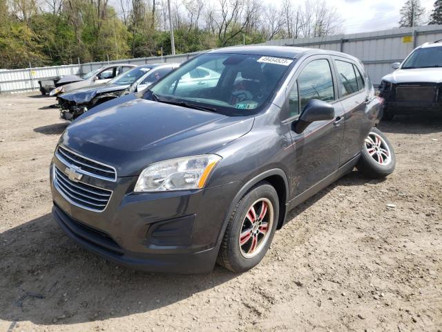 CHEVROLET TRAX LS 2016 with VIN 3GNCJKSB1GL137165 - Photo from auction