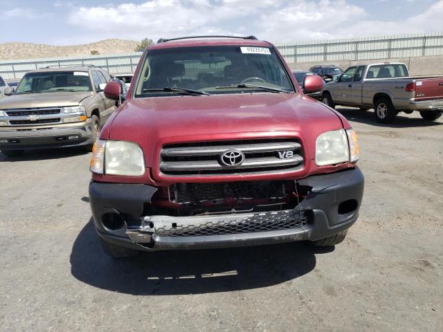 Photo 5 from auction – 2001 TOYOTA SEQUOIA SR with VIN 5TDBT44A01S033850