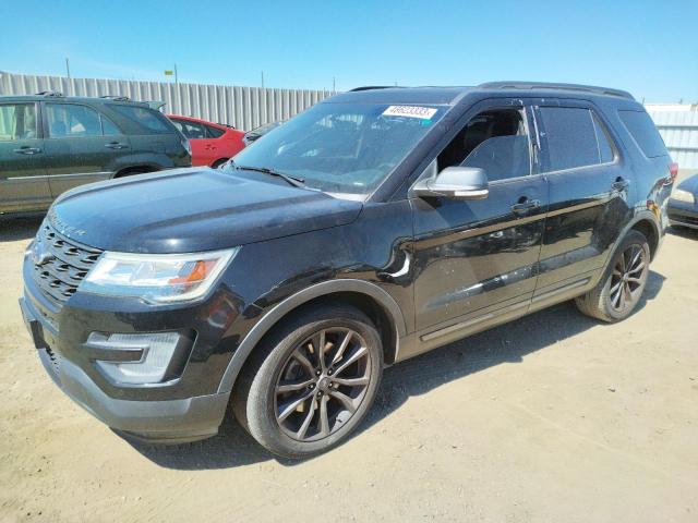 FORD EXPLORER X 2017 with VIN 1FM5K7D86HGA70576 - Photo from auction