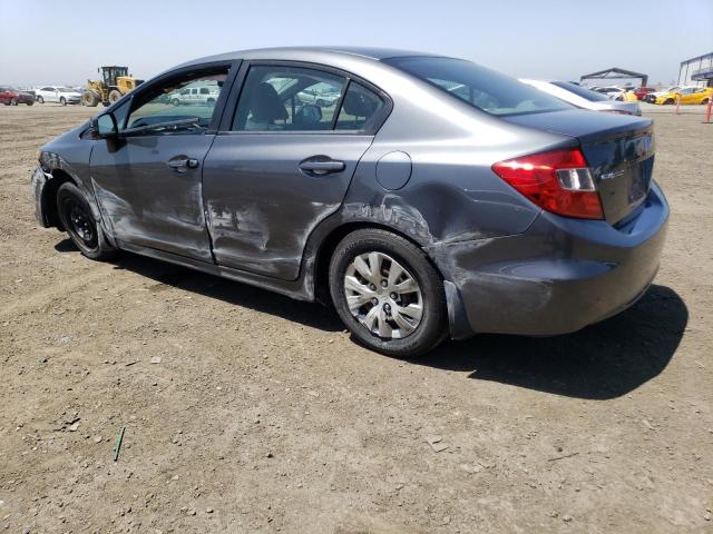 Photo 2 from auction – 2012 HONDA CIVIC LX with VIN 19XFB2F52CE382840