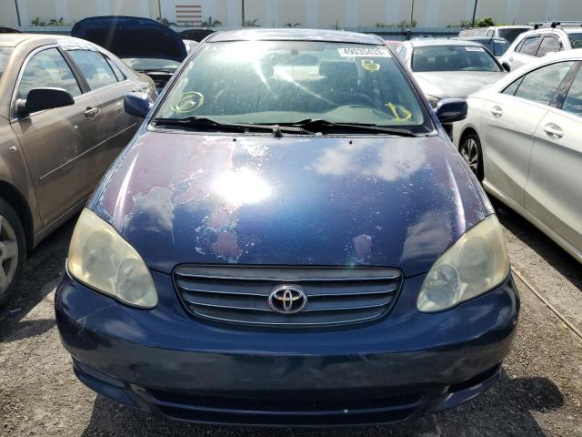 Photo 5 from auction – 2003 TOYOTA COROLLA CE with VIN JTDBR32E530026865