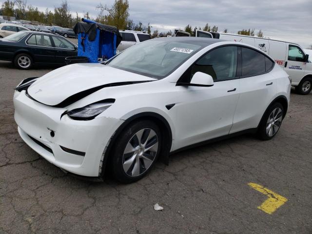 TESLA MODEL Y 2020 with VIN 5YJYGDEE8LF050905 - Photo from auction