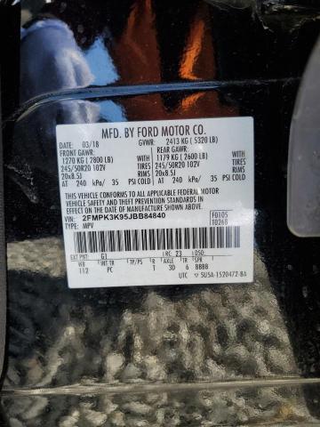 Photo 14 from auction – 2018 FORD EDGE TITAN with VIN 2FMPK3K95JBB84840