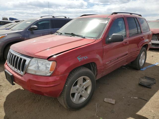 JEEP GRAND CHER 2004 with VIN 1J8GW58J14C237102 - Photo from auction