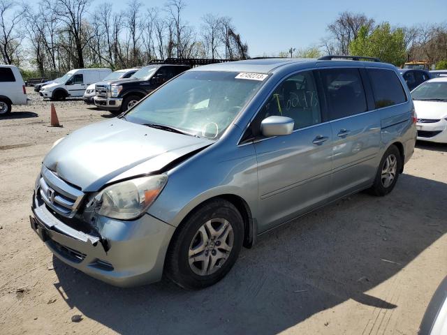 HONDA ODYSSEY EX 2005 with VIN 5FNRL38715B094836 - Photo from auction