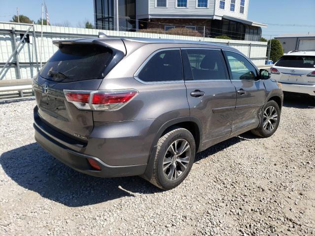 Photo 3 from auction – 2016 TOYOTA HIGHLANDER with VIN 5TDJKRFH0GS281109