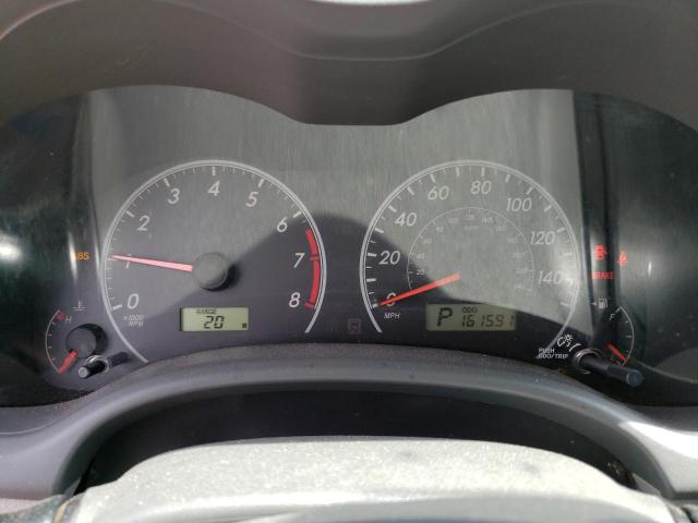 Photo 9 from auction – 2009 TOYOTA COROLLA BA with VIN JTDBL40E099080511