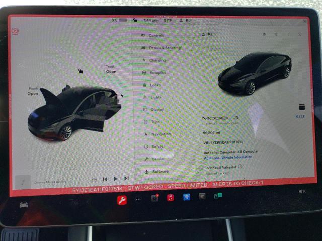 Photo 9 from auction – 2018 TESLA MODEL 3 with VIN 5YJ3E1EA1JF017513