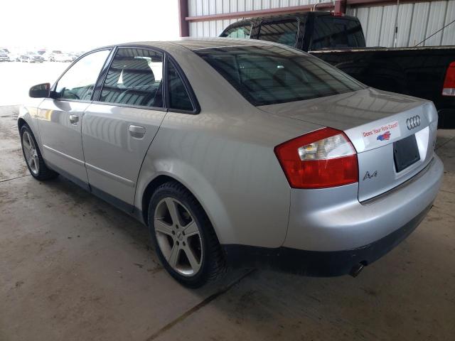 Photo 2 from auction – 2002 AUDI A4 1.8T QU with VIN WAULC68E62A053402
