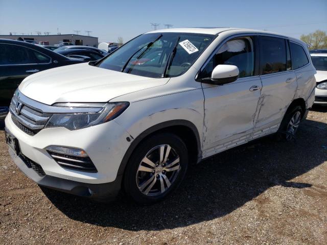 HONDA PILOT EXL 2017 with VIN 5FNYF6H52HB072478 - Photo from auction