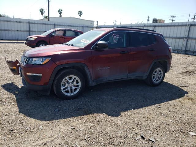 JEEP COMPASS SP 2021 with VIN 3C4NJCAB2MT560437 - Photo from auction