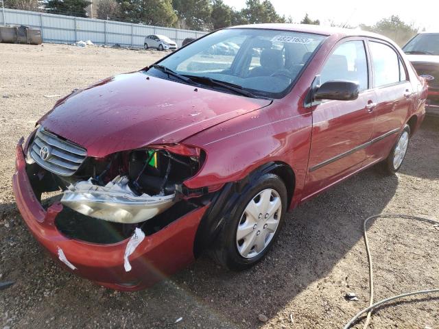 TOYOTA COROLLA CE 2003 with VIN 1NXBR32EX3Z167872 - Photo from auction
