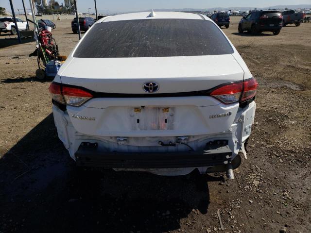Photo 6 from auction – 2020 TOYOTA COROLLA LE with VIN JTDEBRBE3LJ000554