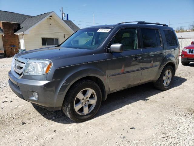 HONDA PILOT EXL 2010 with VIN 5FNYF4H67AB009198 - Photo from auction