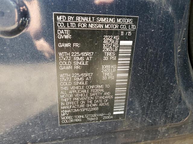 Photo 14 from auction – 2016 NISSAN ROGUE S with VIN KNMAT2MV1GP622668