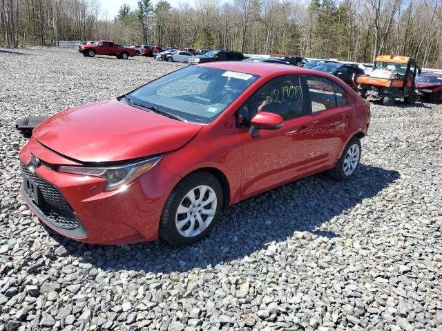 TOYOTA COROLLA LE 2020 with VIN JTDEPRAEXLJ043565 - Photo from auction