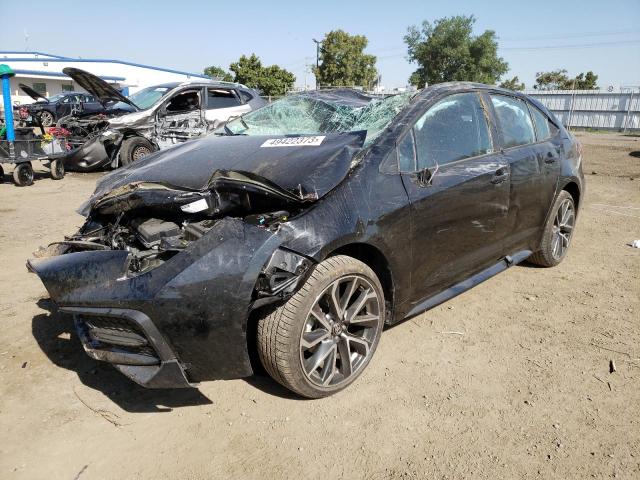TOYOTA COROLLA SE 2022 with VIN 5YFS4MCE5NP128999 - Photo from auction