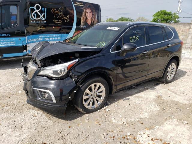 BUICK ENVISION E 2017 with VIN LRBFXBSA7HD195718 - Photo from auction