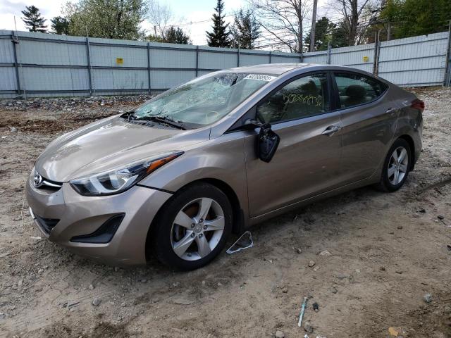 HYUNDAI ELANTRA SE 2016 with VIN 5NPDH4AE2GH668018 - Photo from auction