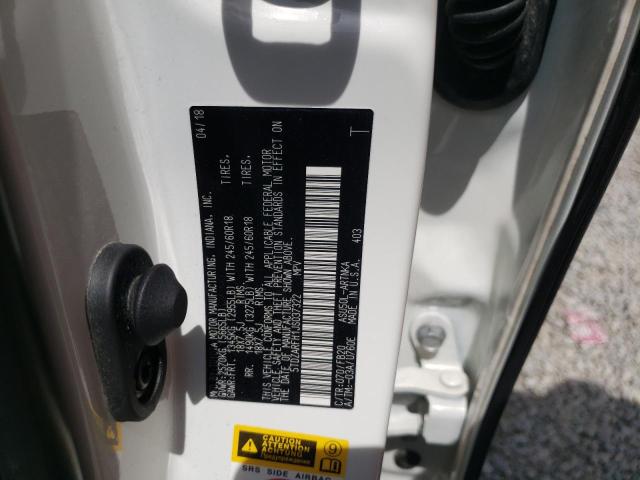 Photo 14 from auction – 2018 TOYOTA HIGHLANDER with VIN 5TDZARFH1JS037322
