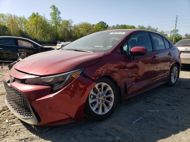 Photo 1 from auction – 2022 TOYOTA COROLLA LE with VIN 5YFHPMAE3NP320443