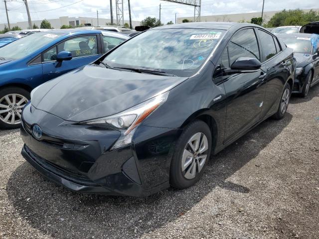 TOYOTA PRIUS 2018 with VIN JTDKBRFU3J3586100 - Photo from auction