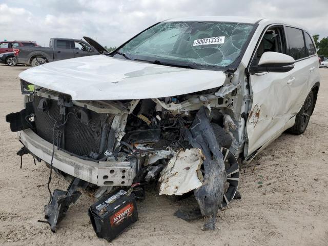 TOYOTA HIGHLANDER 2017 with VIN 5TDBZRFH5HS366836 - Photo from auction